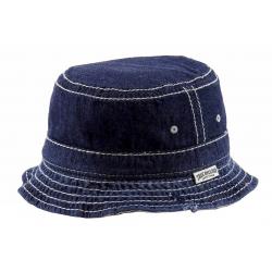 True Religion Men's Denim Reversible Bucket Hat - Blue - Small/Medium