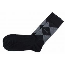Hugo Boss Men's John Design US Fashion Socks Sz: 7 13 (One Size) - Black - One Size