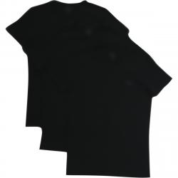 Diesel Men's The Essential Jake 3 Pack Crew Neck Short Sleeve T Shirt - Black - Medium