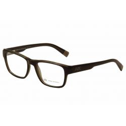 Armani Exchange Men's Eyeglasses AX3018 AX/3018 Full Rim Optical Frame - Black - Lens 53 Bridge 18 Temple 140mm