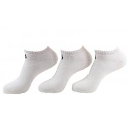 Polo Ralph Lauren Men's 3 Pairs Classic No Show Socks Sz: 10 13 Fits 6 12.5 - White - 10 13 Fits 6 12.5