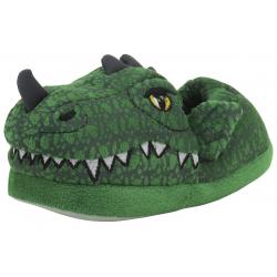 Stride Rite Toddler/Little Boy's Green Lighted Dragon Light Up Slippers Shoes - Green - 11/12 M US Little Kid