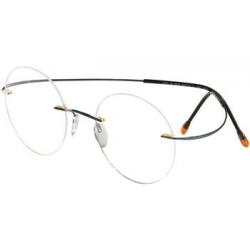 Silhouette Eyeglasses Titan Minimal Art Pulse Chassis 5490 Rimless Optical Frame - Blue - Bridge 17 Temple 140mm
