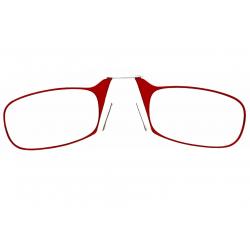 ThinOPTICS Reading Glasses W/Universal Pod - Red - Strength: +1.50