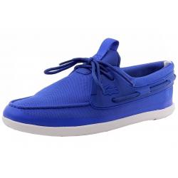 Lacoste Men's L.Andsailing 216 1 Fashion Boat Shoes - Blue Canvas - 11 D(M) US