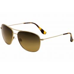 Maui Jim Cliff House MJ247 17 MJ/246 17 Titanium Fashion Sunglasses - Gold - Lens 59 Bridge 16 Temple 120mm