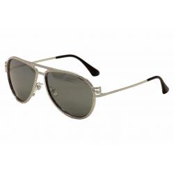 Versace Women's VE 2171B 2171/B Pilot Sunglasses - Silver - Lens 62 Bridge 13 Temple 140mm