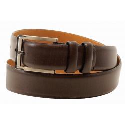 Trafalgar Men's Claude Genuine Leather Belt - Brown - 40
