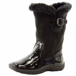 Nine West Toddler Girl's Deena Fashion Winter Boots Shoes - Black - 9   Toddler