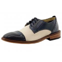 Giorgio Brutini Men's Daunt Tuxedo Oxfords Shoes - Blue - 9.5