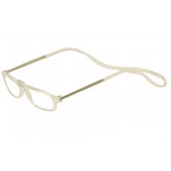 Clic Reader Eyeglasses Original XXL Expandable Magnetic Reading Glasses Frame - Clear - Adjustable