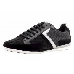 Hugo Boss Men's Spacit Graphic Sneakers Shoes - Black - 13