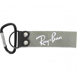 Ray Ban Metal   Fabric Caribiner Keychain