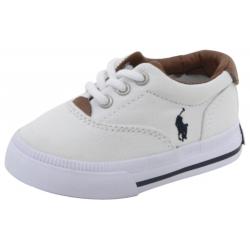 Polo Ralph Lauren Toddler/Little/Big Boy's Vaughn II Sneakers Shoes - White - 5 M US Toddler