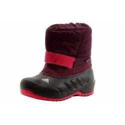 Adidas Girl's Winterfun Girl K Primaloft Snow Boots Shoes - Red - 4   Big Kid