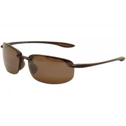 Maui Jim Men's Readers Ho'okipa MJ 807N 807/N Polarized Bifocal Sunglasses - Tortoise/Gold/HCL Bronze   1020   Strength: +2.00 - Lens 64 Bridge 17 Temple 130mm
