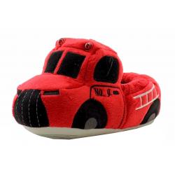 Stride Rite Toddler/Little Boy's Fire Rescue Light Up Slippers Shoes - Red - 11/12 M US Little Kid