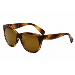Kaenon Polarized Women's Palisades Fashion Sunglasses - Striped Tortoise/Gold/Gold Brown/Gold Mirror 02 - Lens 55 Bridge 18 Temple 139mm
