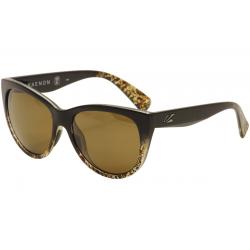Kaenon Polarized Women's Palisades Fashion Sunglasses - Black/Sand/Gunmetal/Brown Polariz   218BKSDGN B120 - Lens 55 Bridge 18 Temple 139mm