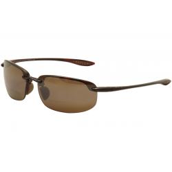 Maui Jim Men's Readers Ho'okipa MJ 807N 807/N Polarized Bifocal Sunglasses - Tortoise/Gold/Bronze Pol   1025   Strength: +2.50 - Lens 64 Bridge 17 Temple 130mm