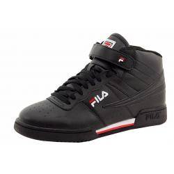 Fila Men's F 13V High Top Basketball Sneakers Shoes - Black - 9 D(M) US