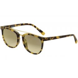 Etnia Barcelona Women's Sert Fashion Sunglasses - Havana/Yellow/Gold/Grey Gradient/Gold Flash   HVYW - Lens 52 Bridge 18 Temple 135mm
