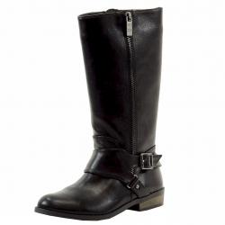 Jessica Simpson Girl's Kingsley Fashion Boots Shoes - Black - 11   Little Kid