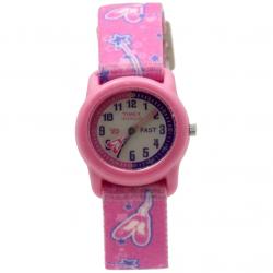 Timex Kid s T7B151 Pink  Ballerina Elastic Analog Watch