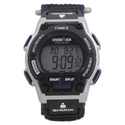 Timex Men s T5K198 Ironman Original 30 Shock Black Blue Digital Watch
