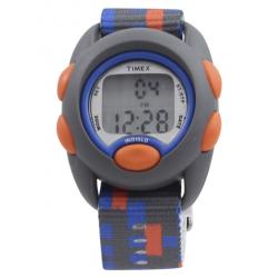 Timex Boy s TW7C12900 Time Machines Grey Orange Digital Watch