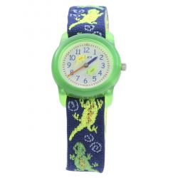 Timex TWG014900 Time Machines Teaching Toolkit Ages 4  Green Analog Watch Clock