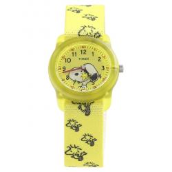 Timex TW2R41500 Time Machines Peanuts Collection Snoopy Yellow Analog Watch
