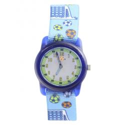 Timex Boy s TW7C16500 Time Machines Blue Soccer Analog Watch