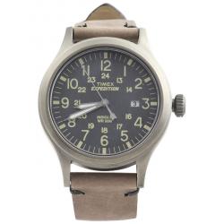 Timex Men s TW4B01700 Expedition Scout 40 Grey Brown Analog Watch