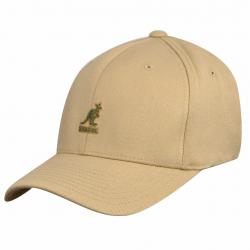 Kangol Men's Flexfit Baseball Cap Hat - Beige - Small/Medium
