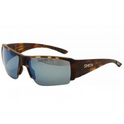 Smith Optics Men's Captain's Choice Wrap Sunglasses - Brown - Medium Fit