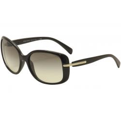 Prada Women's SPR 08O 08/O Fashion Sunglasses - Black - Lens 57 Bridge 17 Temple 130mm