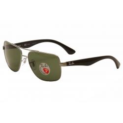Ray Ban Men's RB3483 RB/3483 RayBan Pilot Sunglasses - Grey - Lens 60 Bridge 16 Temple 140mm