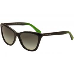 Michael Kors Women's Divya MK2040 MK/2040 Fashion Sunglasses - Black - Lens 57 Bridge 16 Temple 140mm