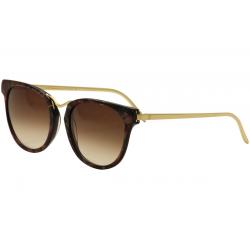 Thierry Lasry Women's Gummy Tortoise Fashion Sunglasses - Burgundy Multi Gold/Brown Gradient   V703 - Lens 56 Bridge 19 Temple 140mm