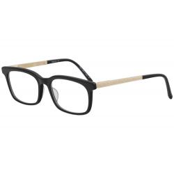 Matsuda Men's Eyeglasses M2017 M/2017 Full Rim Optical Frame - Black - Lens 53 Bridge 18 Temple 145mm