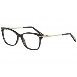 Chopard Women's Eyeglasses VCH 215S 215/S Full Rim Optical Frames - Shiny Black/Gold/Gemstones   0700 - Lens 54 Bridge 15 Temple 140mm