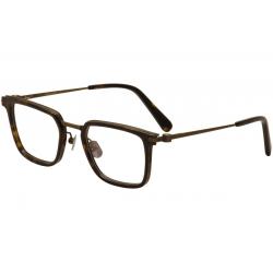 Brioni Men's Eyeglasses BR 0010O 0010/O Full Rim Optical Frame - Brown - Lens 51 Bridge 22 Temple 145mm
