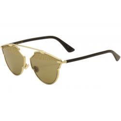 Christian Dior Women's So Real Stud S Fashion Sunglasses - Gold - Lens 59 Bridge 13 Temple 140mm