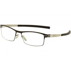 IC! Berlin Men's Eyeglasses Alwin C. Full Rim Optical Frame - Black - Lens 52 Bridge 17 Temple 145mm