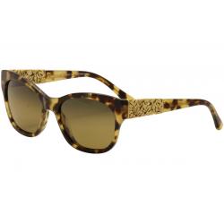 Maui Jim Women's Monstera Leaf MJ747 MJ/747 Fashion Sunglasses - Honey Havana/24K Gold/HCL Bronze   21B - Lens 57 Bridge 19 Temple 140mm