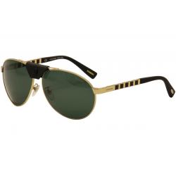 Chopard Women's SCHB33 SC/HB33 Fashion Aviator Polarized Sunglasses - Gold - Lens 62 Bridge 13 Temple 135mm