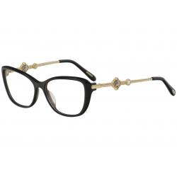 Chopard Eyeglasses VCH224S VCH/224S 0700 Black/23K Gold Full Rim Optical Frame - Black - Lens 54 Bridge 15 Temple 135mm