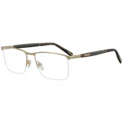 Chopard Eyeglasses VCHC38 VCH/C38 0H22 23K Gold Half Rim Optical Frame 57mm - 23K Gold   0H22 - Lens 57 Bridge 18 Temple 140mm