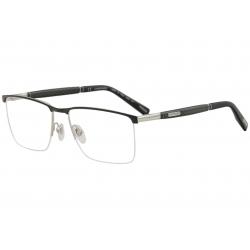 Chopard Eyeglasses VCHC38 VCHC/38 0K07 Matte Black Half Rim Optical Frame 57mm - Matte Black   0K07 - Lens 57 Bridge 18 Temple 140mm